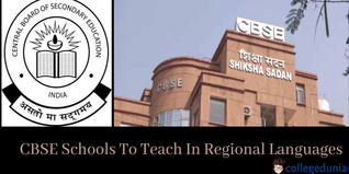 CBSE Schools To Teach In Regional Languages; Check Details Here